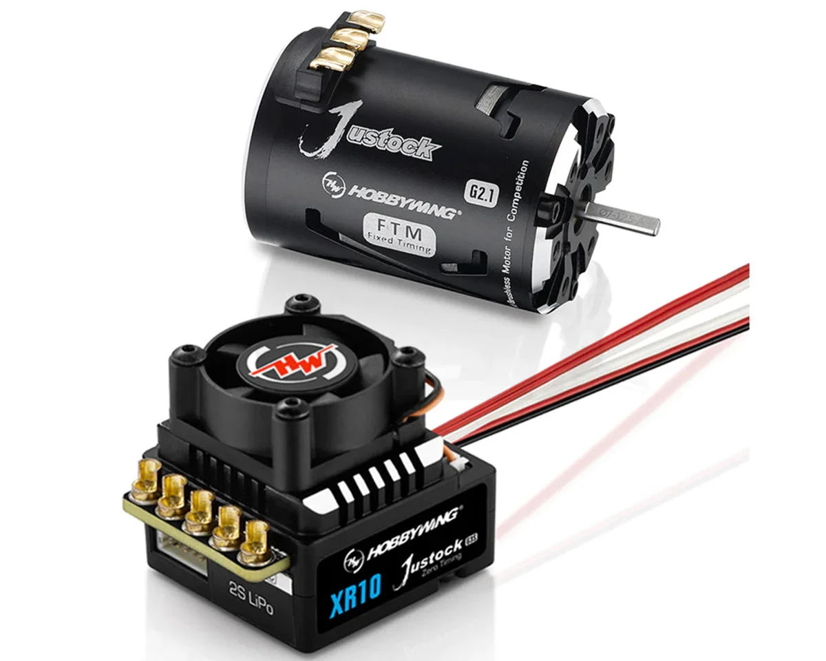 Hobbywing XR10 Justock G3S Sensored Brushless ESC/SD G2.1 Motor