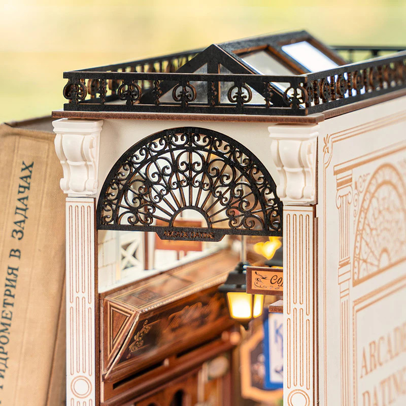 Rolife Arcade Dating DIY Book Nook Shelf Insert Kit TGB10 - Small