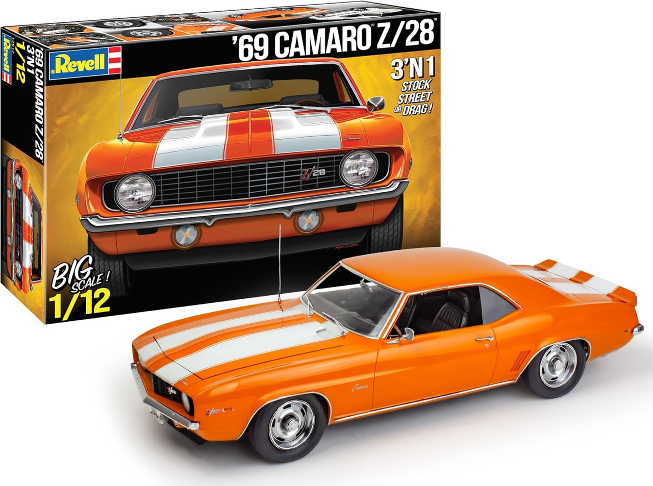 Revell 12812 69 Camaro Z/28 3’n1 Skill 5