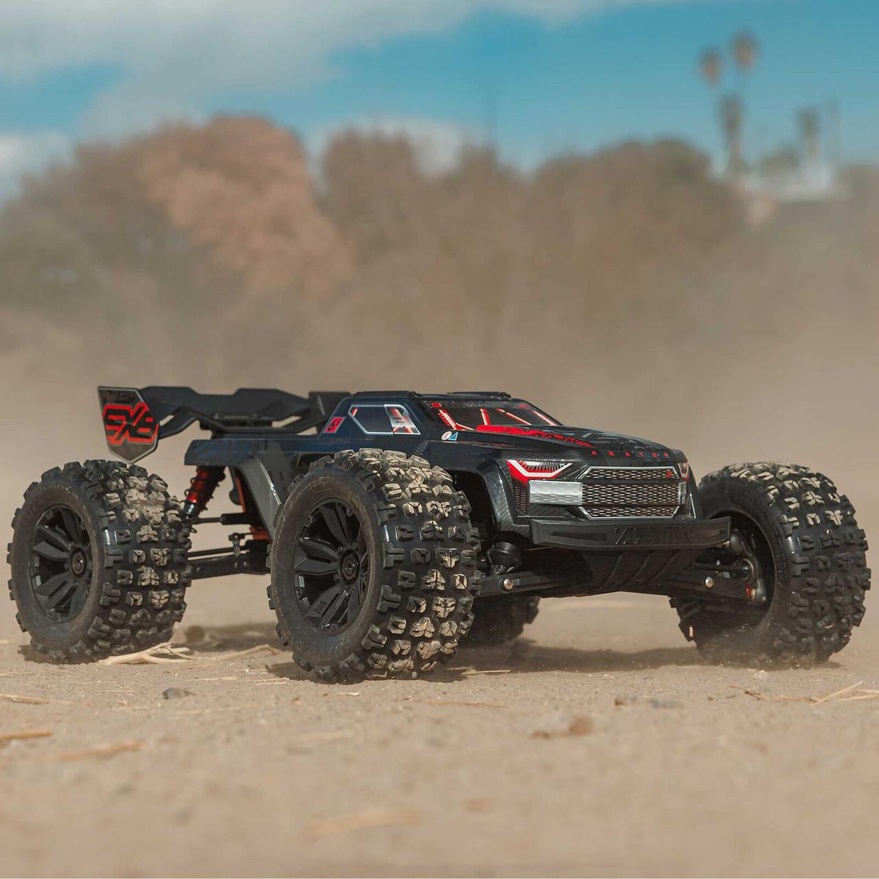 arrma Kraton 8S exb 1/5 トラクサス アーマ　losi ARRMA 1/5 KRATON 8S EXB AVC 4X4 RTR Brushless Speed Truck, Black