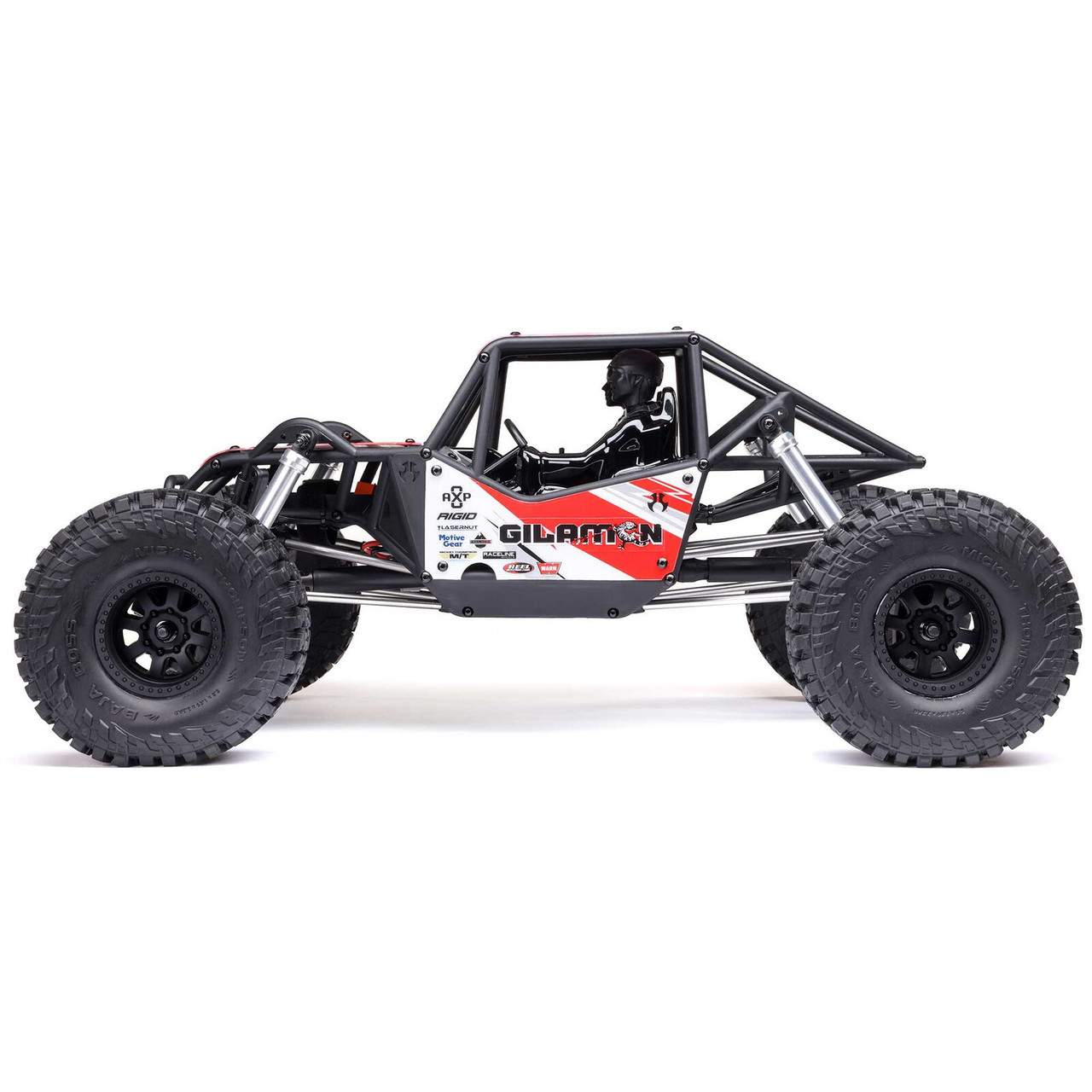 rc.シーセラム Axial 1/8 AXP8 Gilamon 2.2 4X4 RTR Brushed Trail Buggy, Red