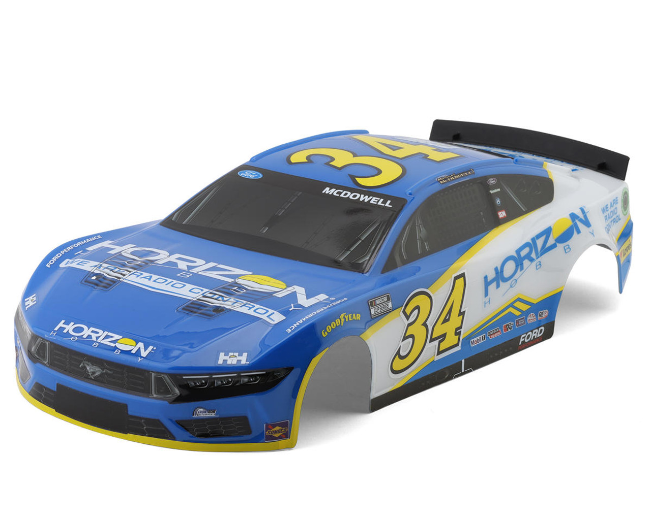 Losi 1922 McDowell #34 Horizon Hobby 2024 Body: NASCAR GROM