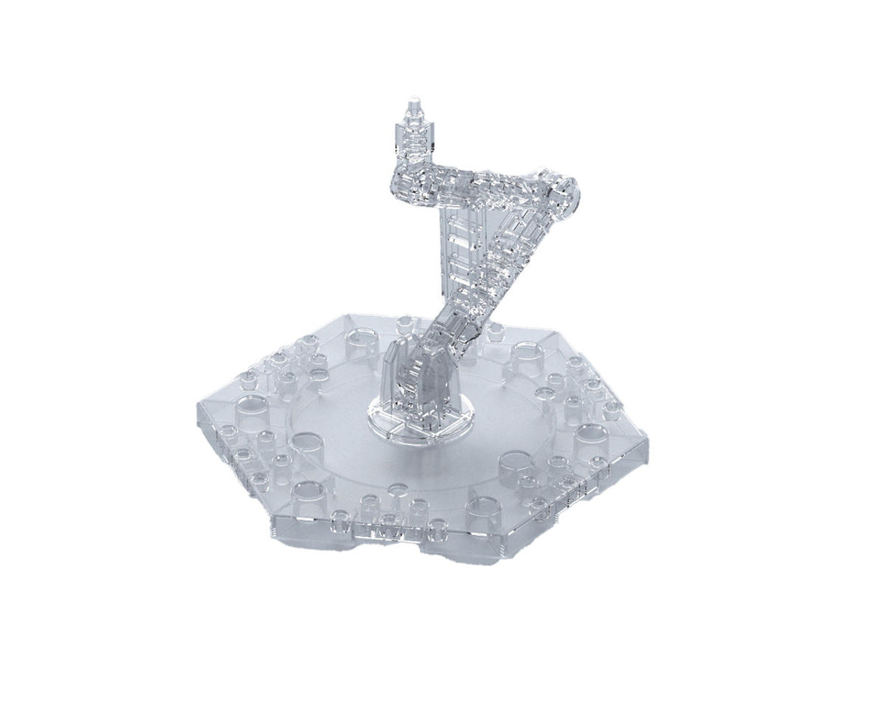 Bandai Action Base 5 Display Stand (Clear) For Gundam Model Kits