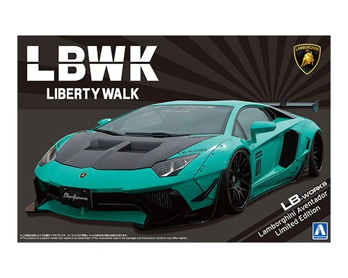 Aoshima 05995 LB-WORKS 1/24 Lamborghini Aventador Limited Edition