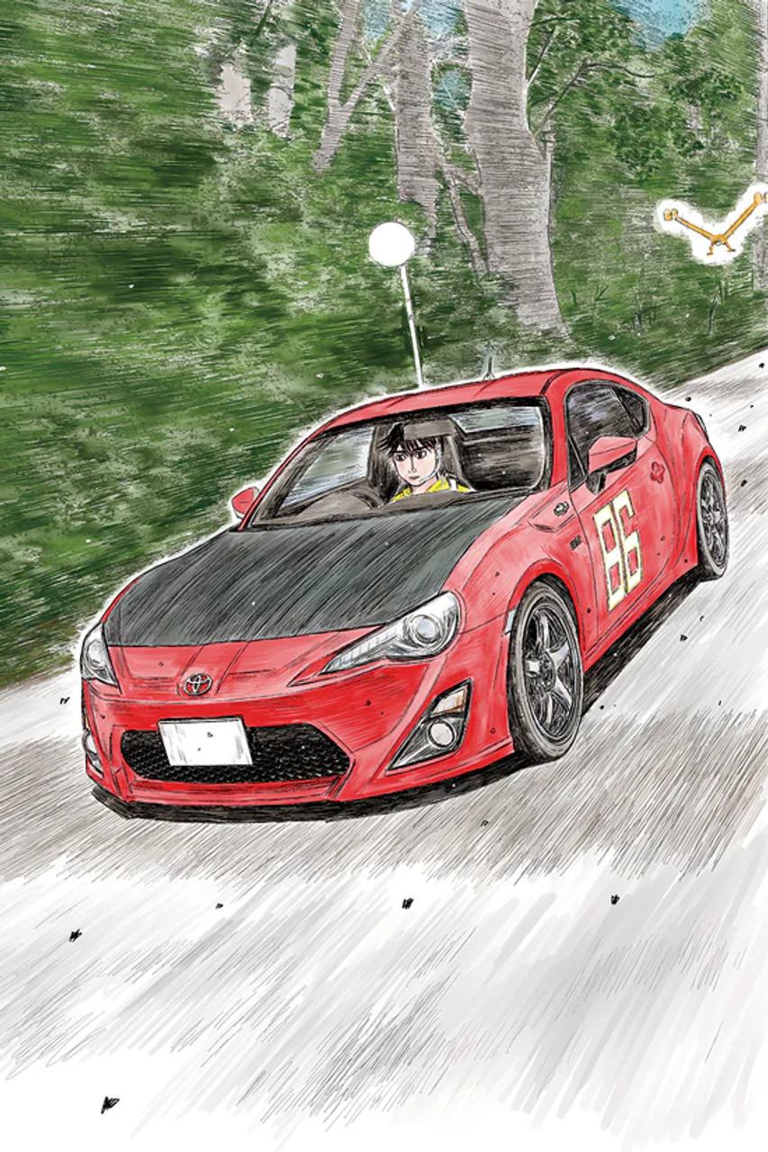 Aoshima 06783 1/24 MF GHOST #3, Katagiri Kanata Zn6 Toyota86 Comics Vol.9 The Peninsula Manazuru Ver.