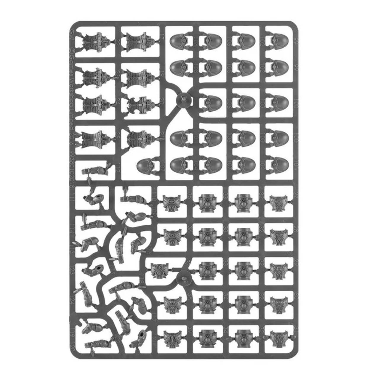 Warhammer 40000 Armies of Chaos Thousand Sons Rubric Marines 43-35