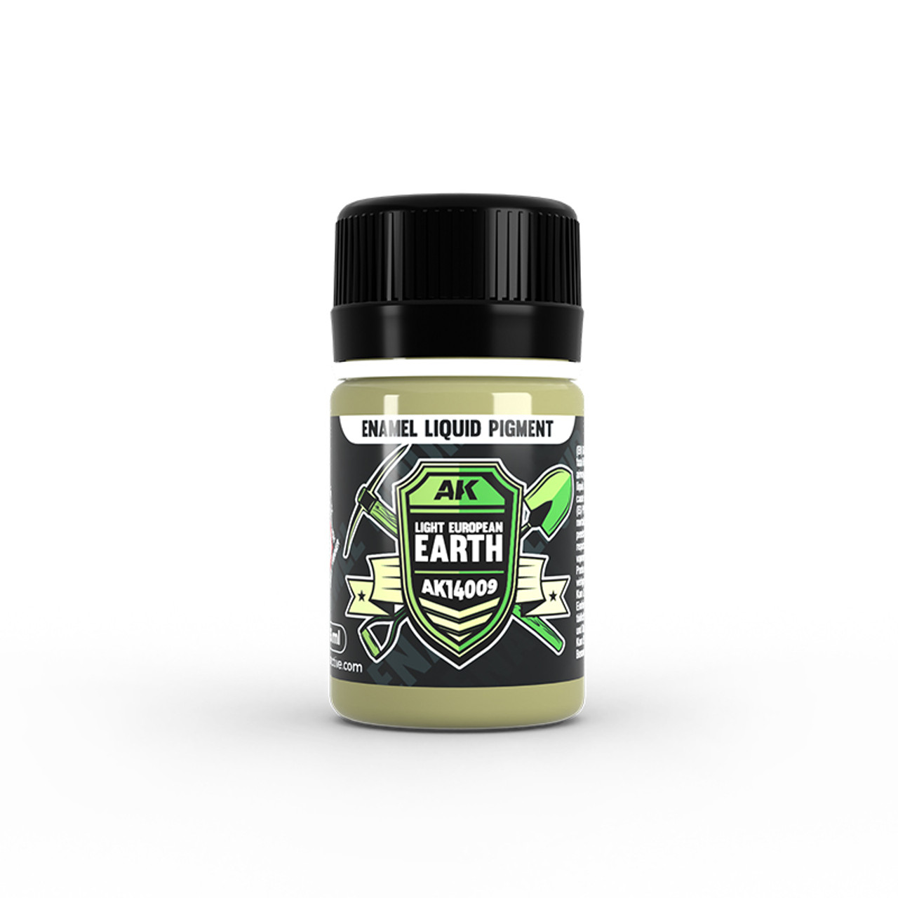 AK Interactive Enamel Liquid Pigment Light European Earth 35ml