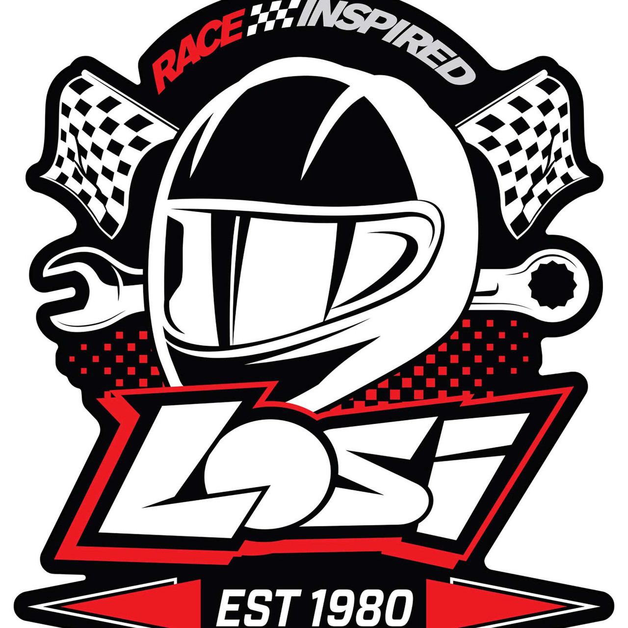 Losi Helmet Sticker 
