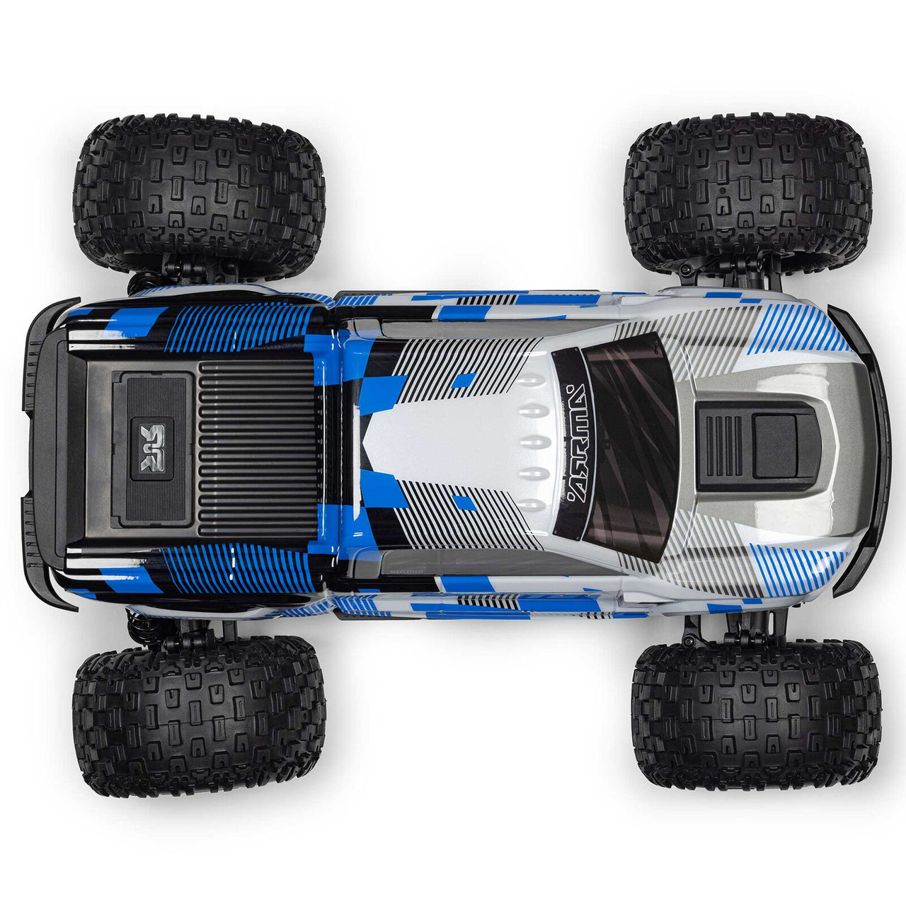 Arrma 1/10 GRANITE MEGA 665 4X4 RTR Brushed Monster Truck, Blue