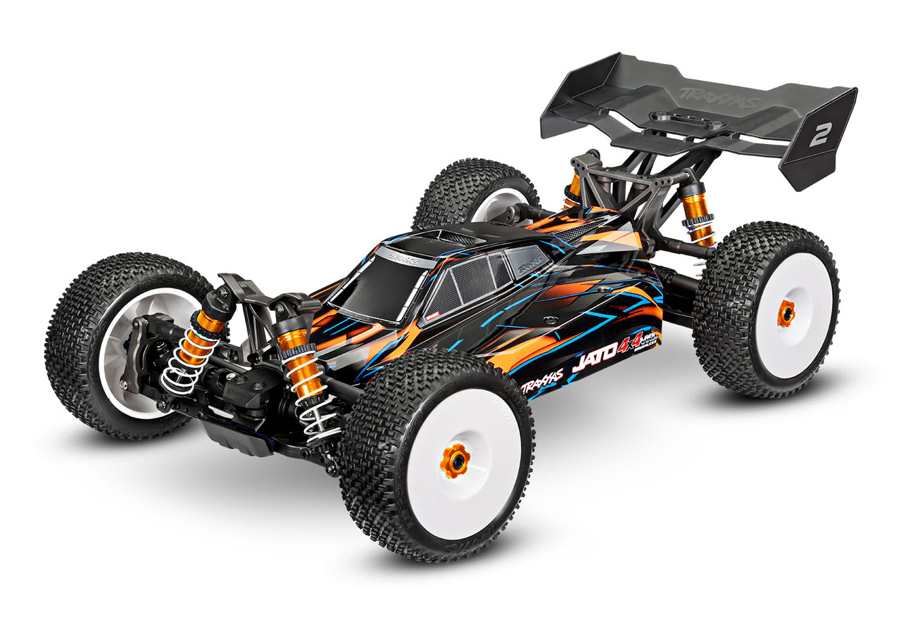 Traxxas Jato 4x4 VXL, Orange - Small Addictions RC