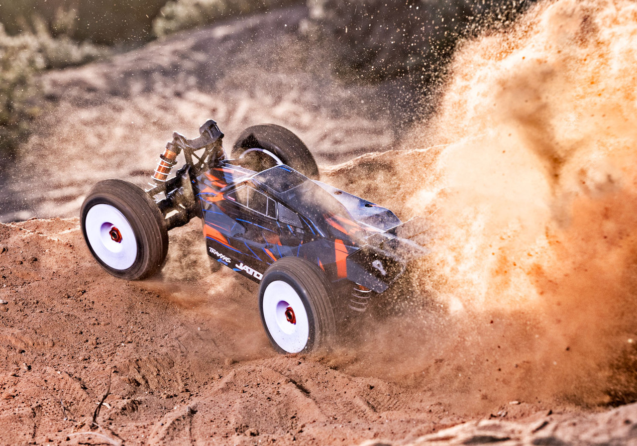 Traxxas Jato 4x4 VXL, Orange - Small Addictions RC