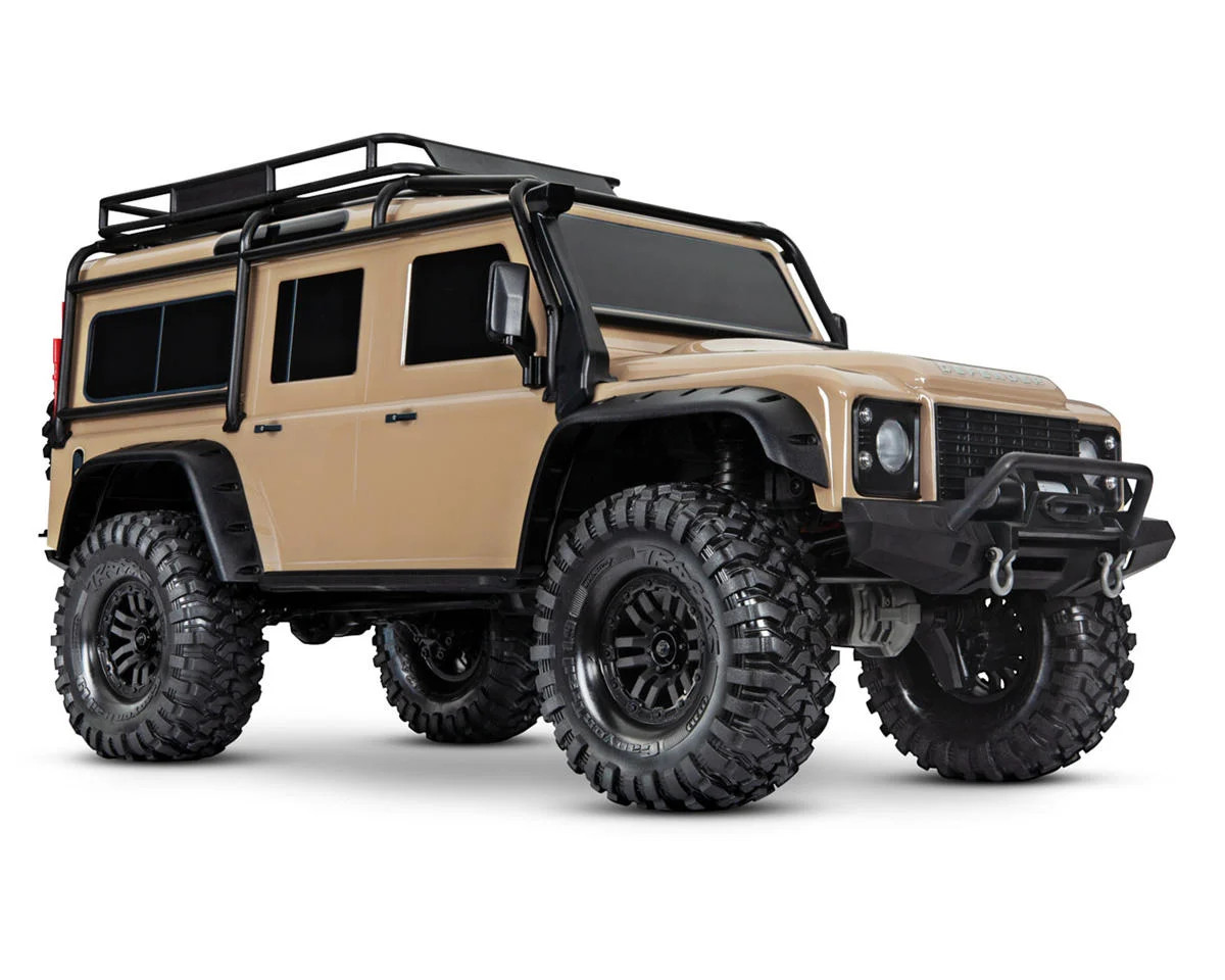 Traxxas 82256-4-SAND TRX-4 Defender, Clipless, Sand - Small
