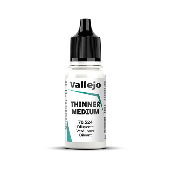 Vallejo 18ml Bottle Thinner Medium