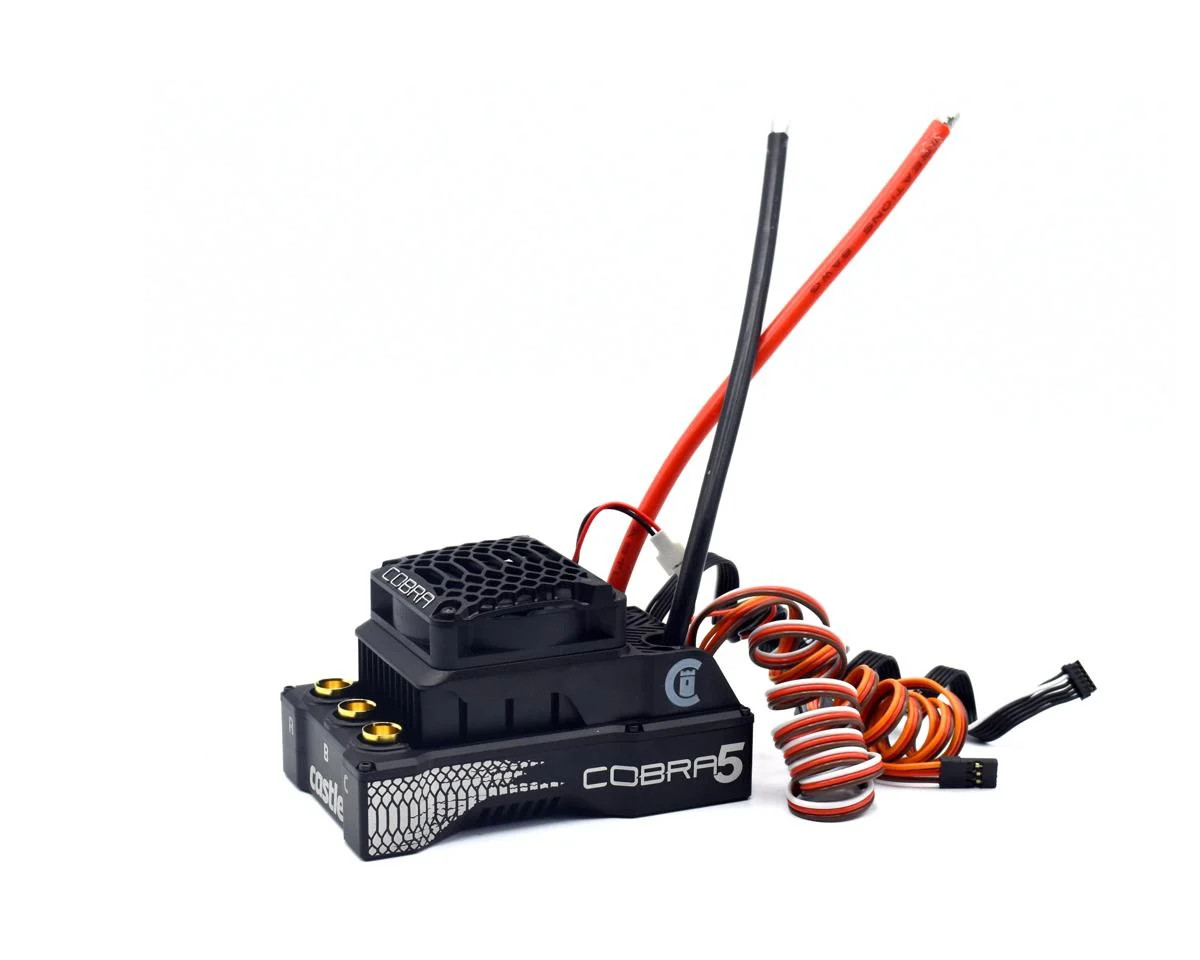 Castle Creations Cobra 5 8S 1/5 Sensored Brushless ESC - Small