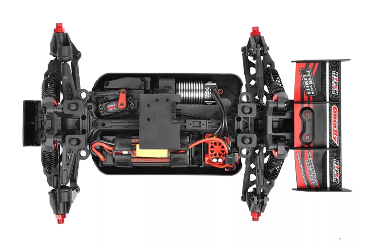 Team Corally Punisher 4S Monster Truck RTR Version, Red