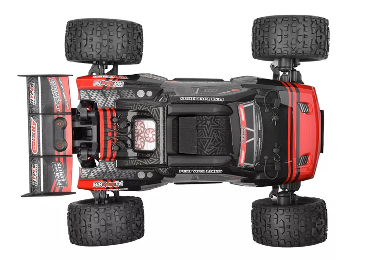 Team Corally Punisher 4S Monster Truck RTR Version, Red