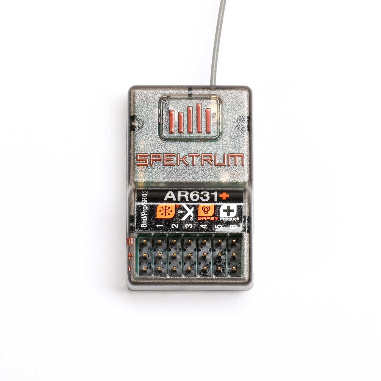 Spektrum 1031 AR631+ DSMX 6-Channel AS3X+ & SAFE Receiver - Small