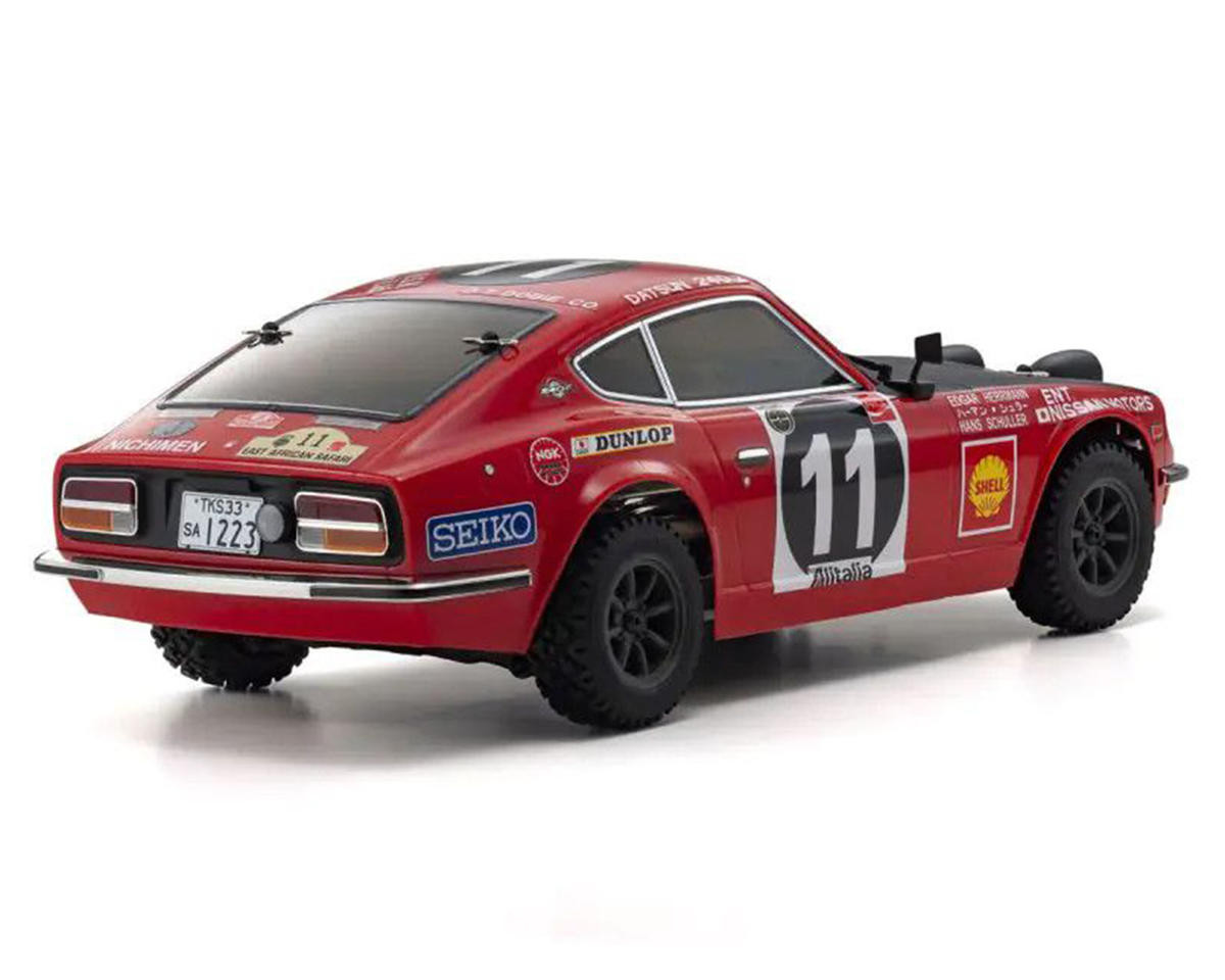 Kyosho EP Fazer Mk2 FZ02-R 1971 Datsun 240Z Rally ReadySet (Red
