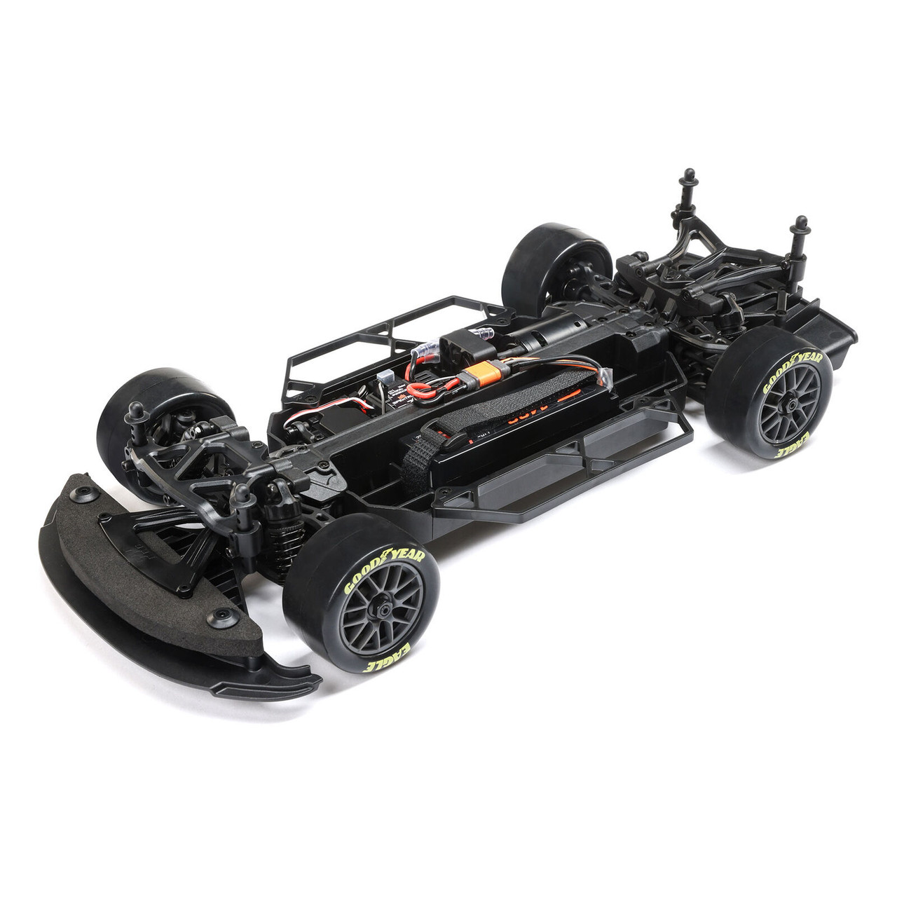 Losi 1/12 NASCAR RC Racecar Joey Logano No. 22 Shell 2025 Ford Mustang 2S AWD RTR Brushed On-Road