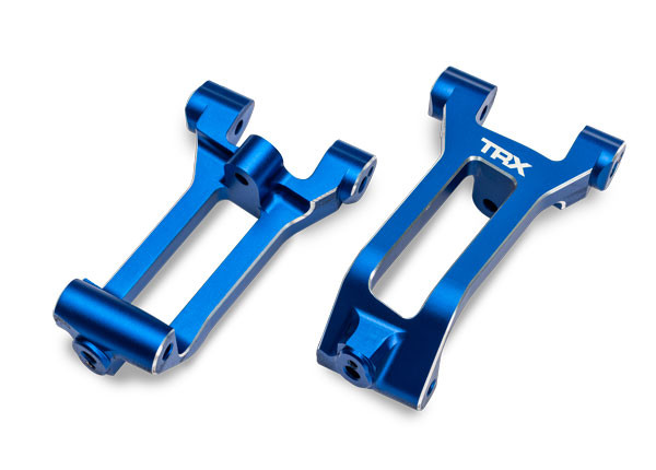 Traxxas 10932-BLUE Sand Car Blue Aluminum Caster Blocks (L&R