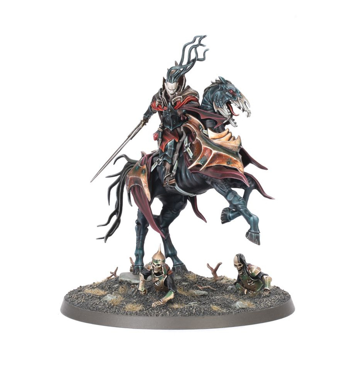 Warhammer Age of Sigmar Armies of Death Soulblight Gravelords Vampire Lord on Nightmare Steed 91-82