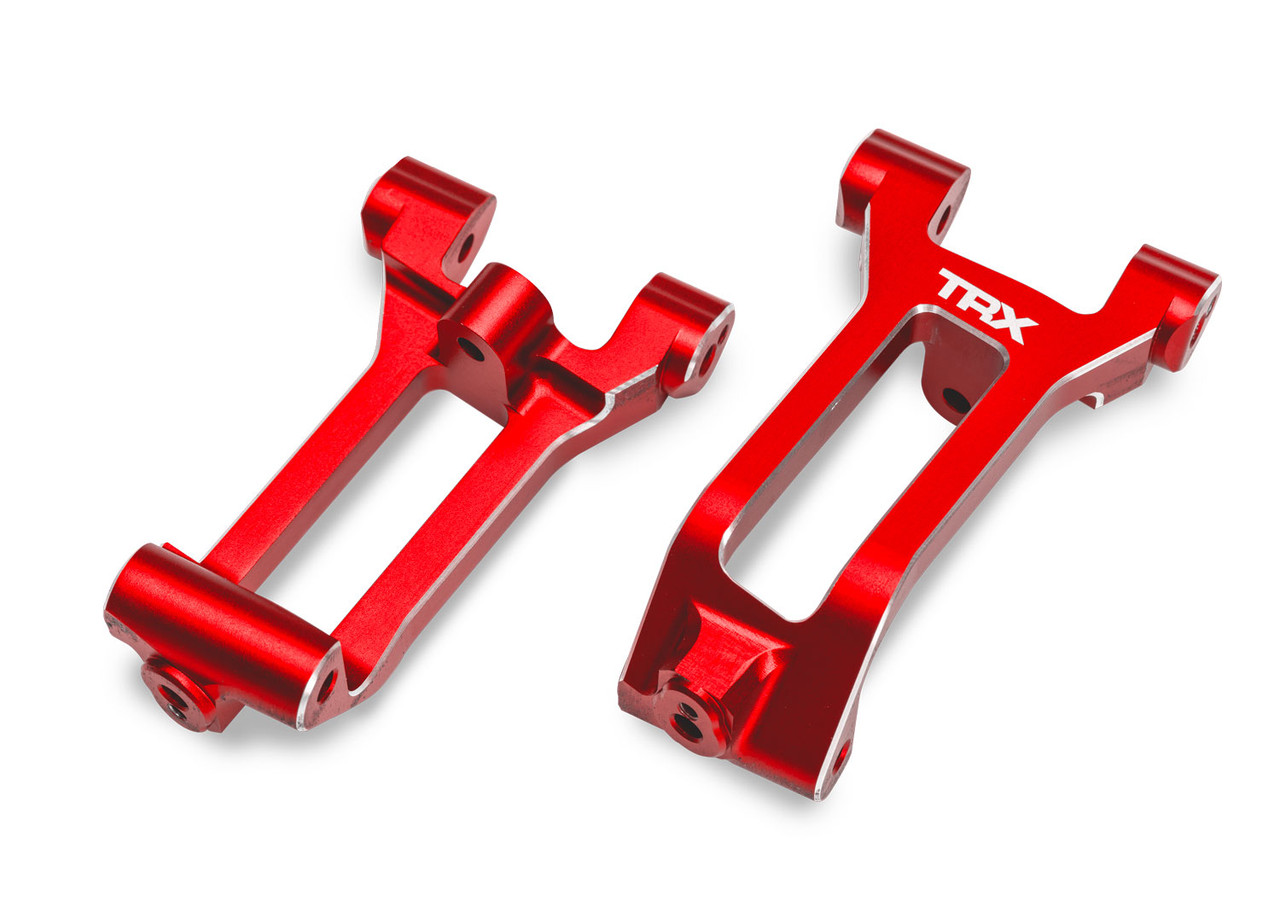 Traxxas 10932-RED Sand Car Red Aluminum Caster Blocks (L&R)