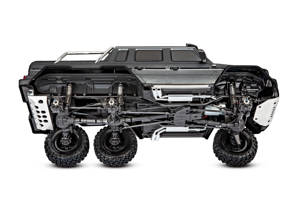 Traxxas 88296-4-SLVR TRX-6 Mercedes-Benz G 63 AMG 6X6 Clipless, Silver