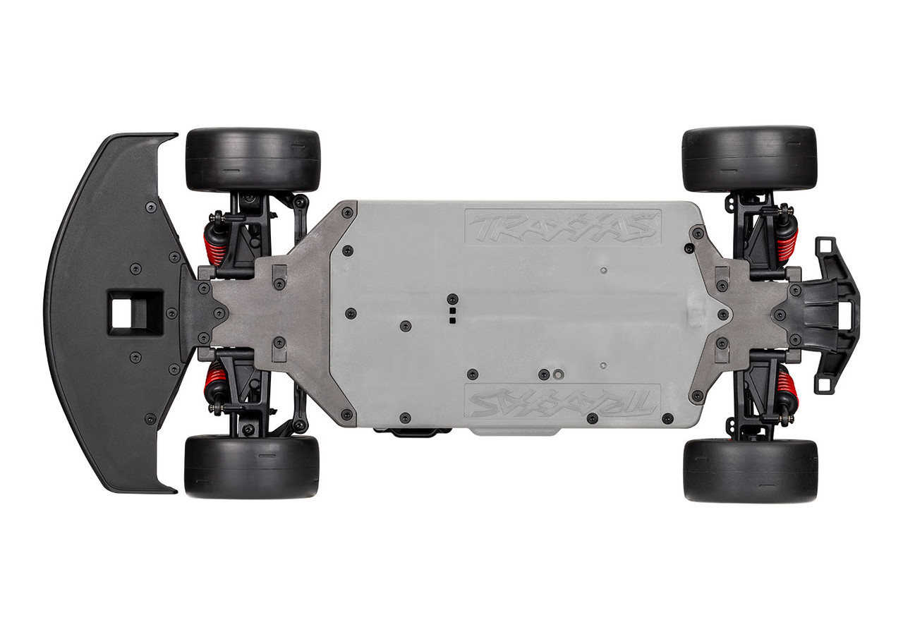 Traxxas 93164-4-WHT 4-Tec Toyota GR Supra GT4 BL-2s, White - Small