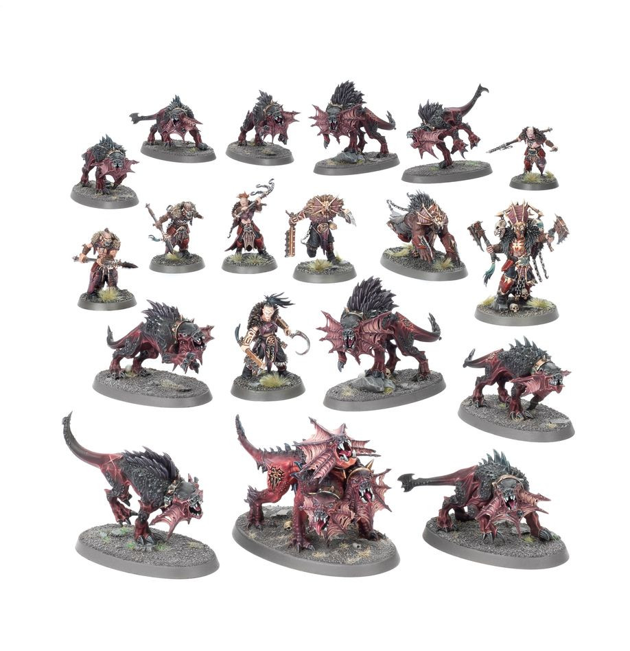 Warhammer Age of Sigmar Spearhead: Blades of Khorne – Fangs of the