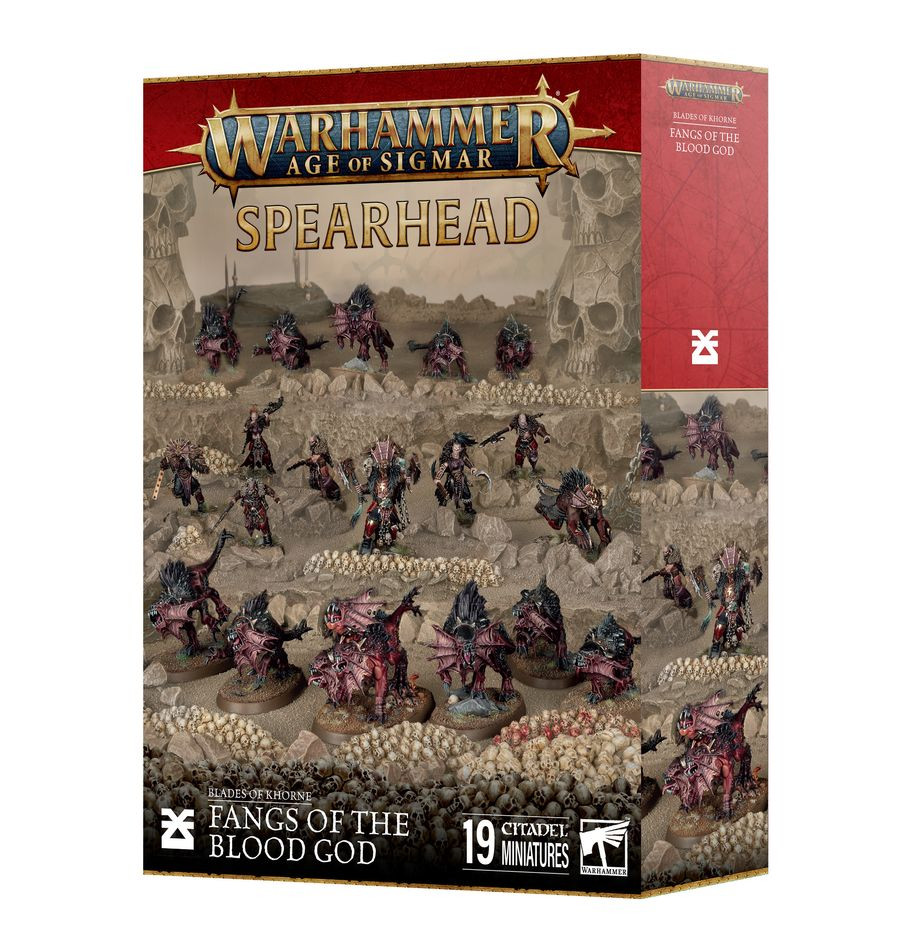 Warhammer Age of Sigmar Spearhead: Blades of Khorne – Fangs of the