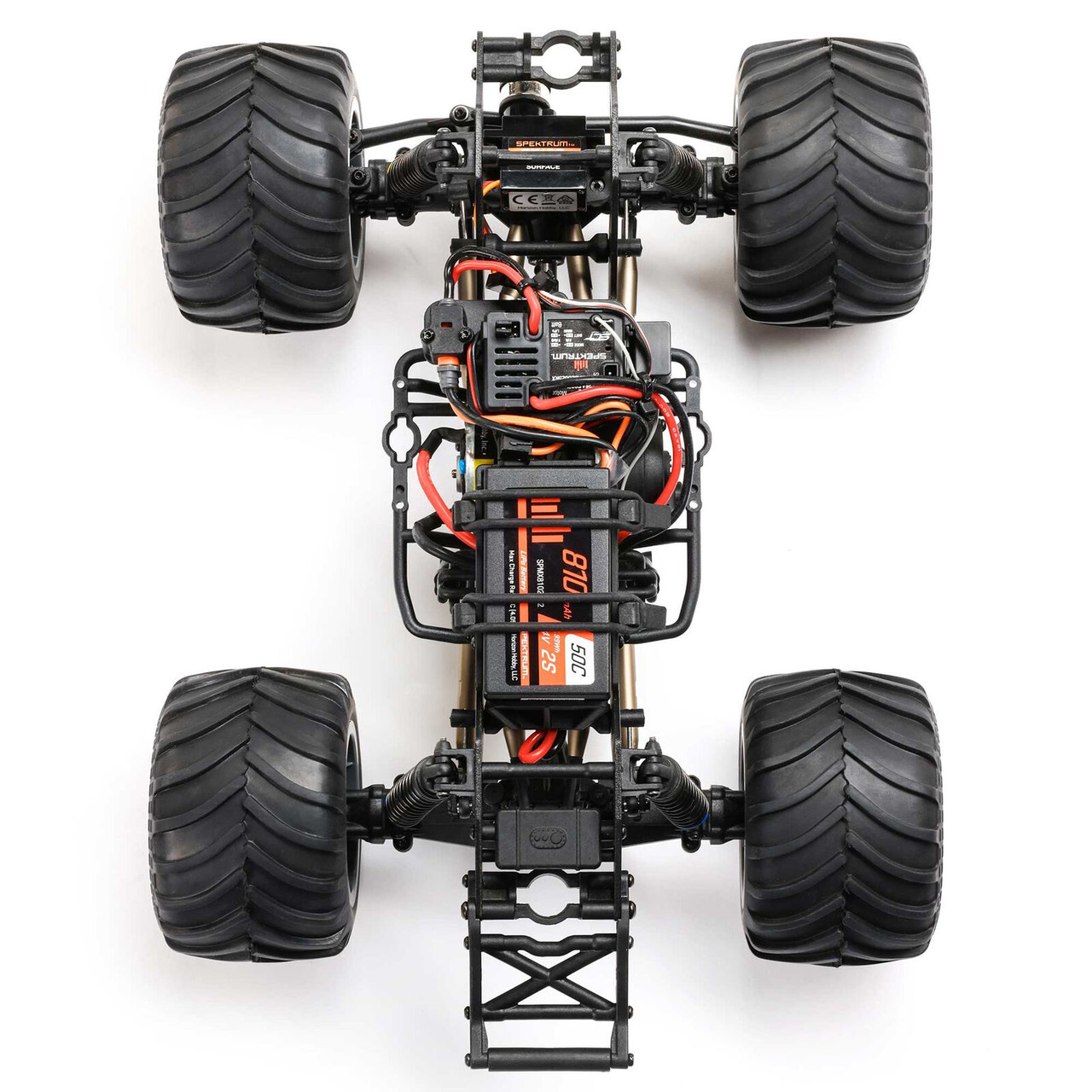 Losi 1/18 Mini LMT Zombie 2S 4X4 RTR Brushed Monster Truck