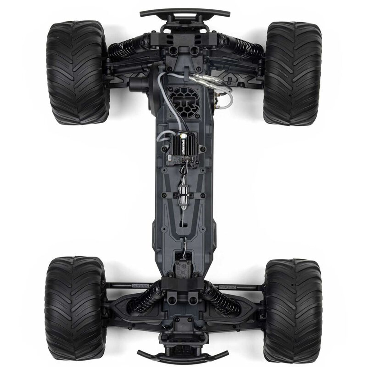 Arrma 1/10 GORGON 2WD RTR Brushed Monster Truck (Battery & Charger Included), Gun Metal