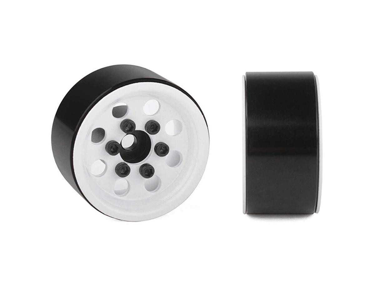 RC4WD Stamped Steel 1.0" Pro8 Beadlock Wheels, White