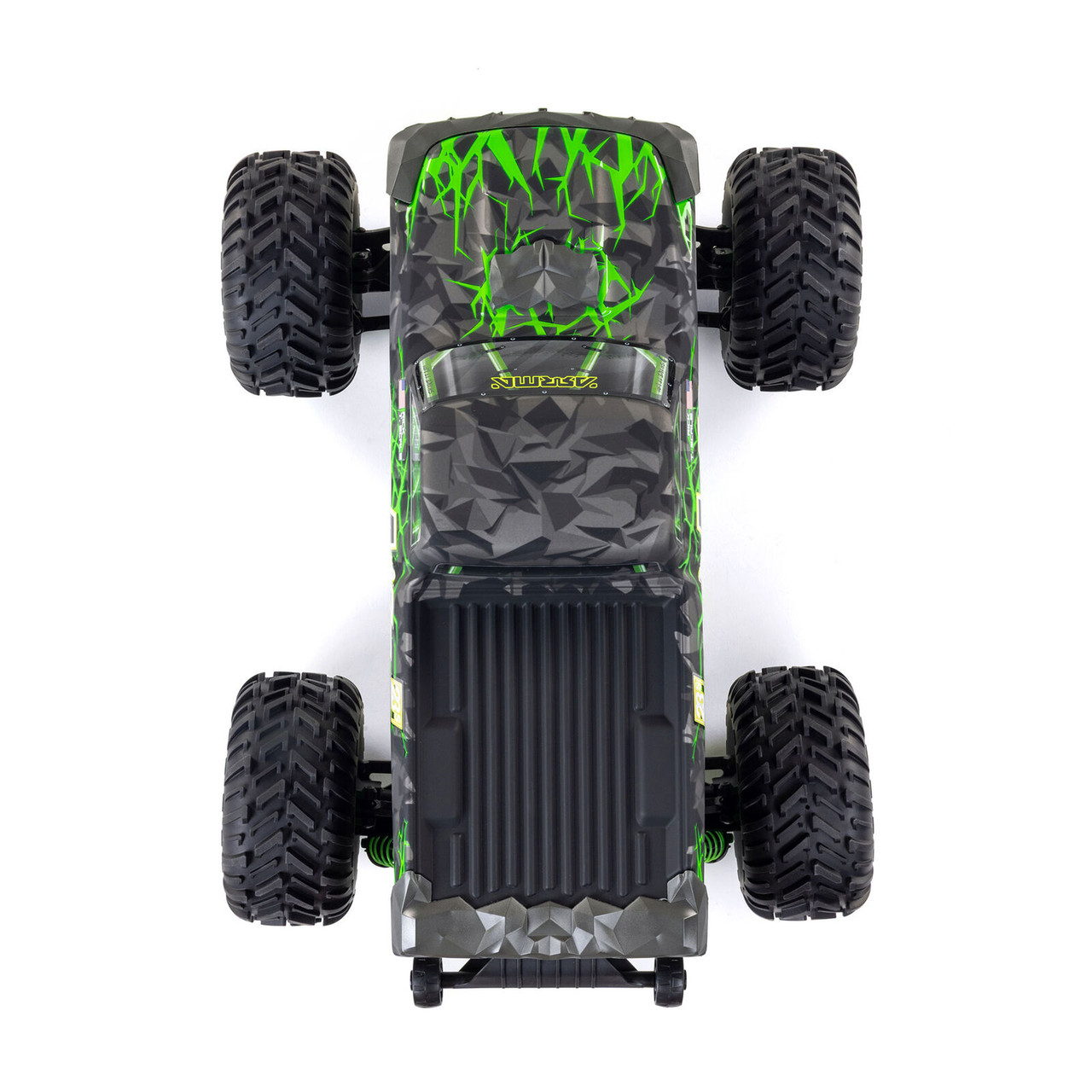 Arrma 1/10 QUAKE 223S DSC 2WD RTR Brushless Monster Truck, Green