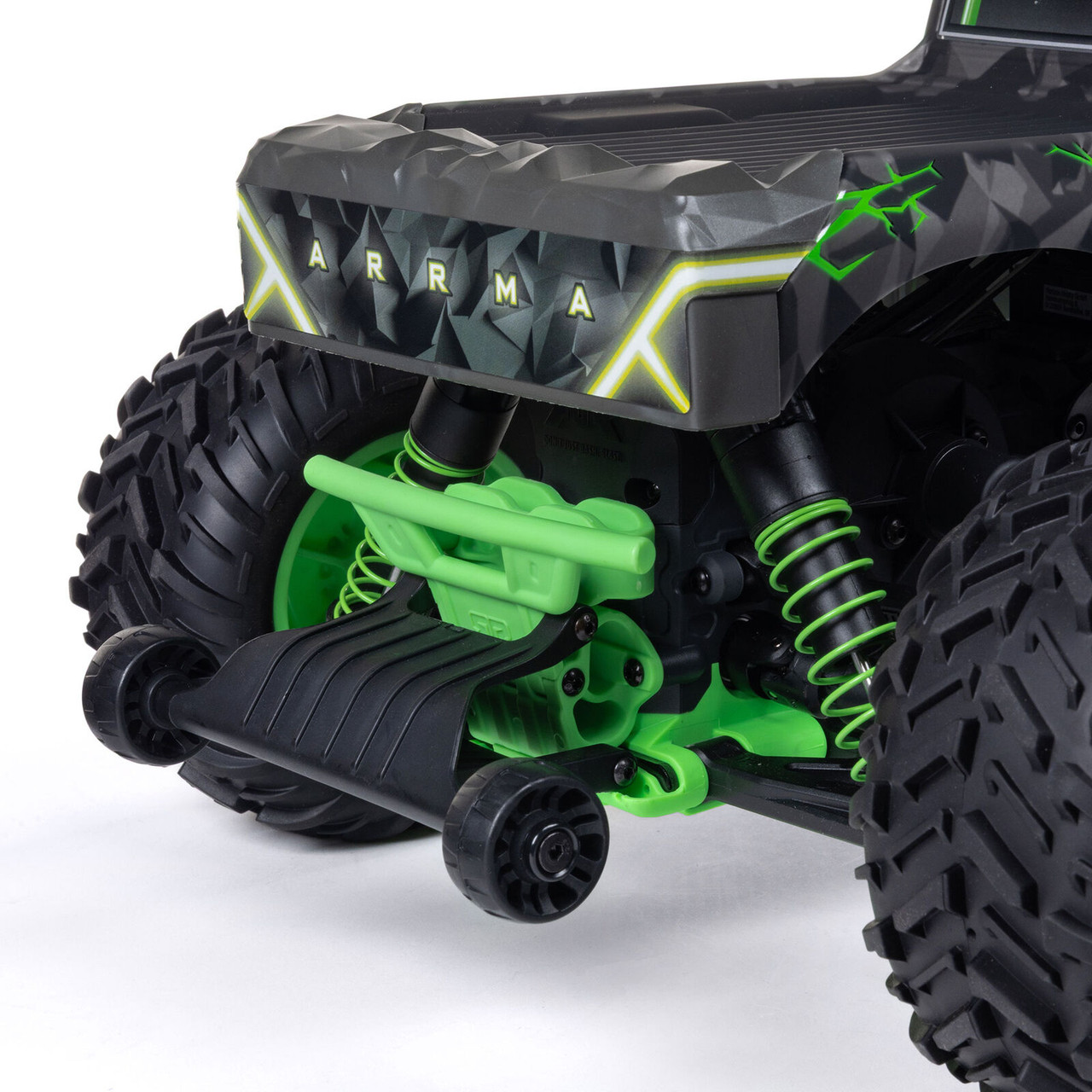 Arrma 1/10 QUAKE 223S DSC 2WD RTR Brushless Monster Truck, Green