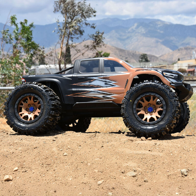 Proline 1015115 Limited Edition Trencher Pro-Loc F/R Mounted 24mm Bronze/Black Impulse X-MAXX