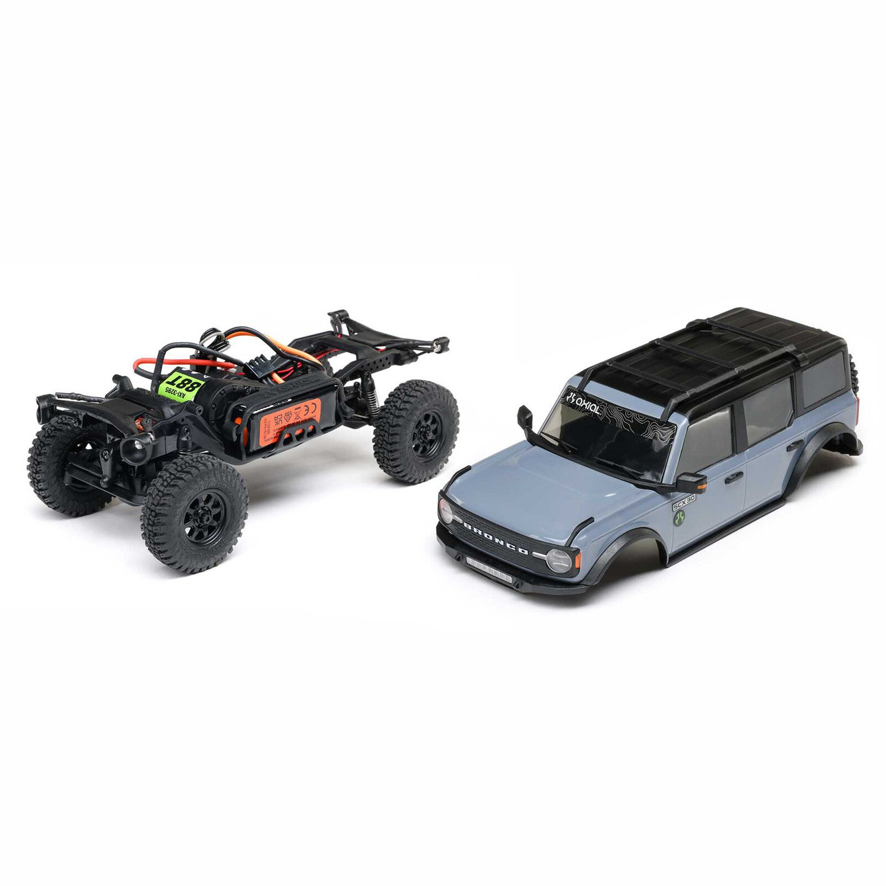 Axial 1/30 SCX30 Ford Bronco 4X4 RTR Brushed Rock Crawler (Battery