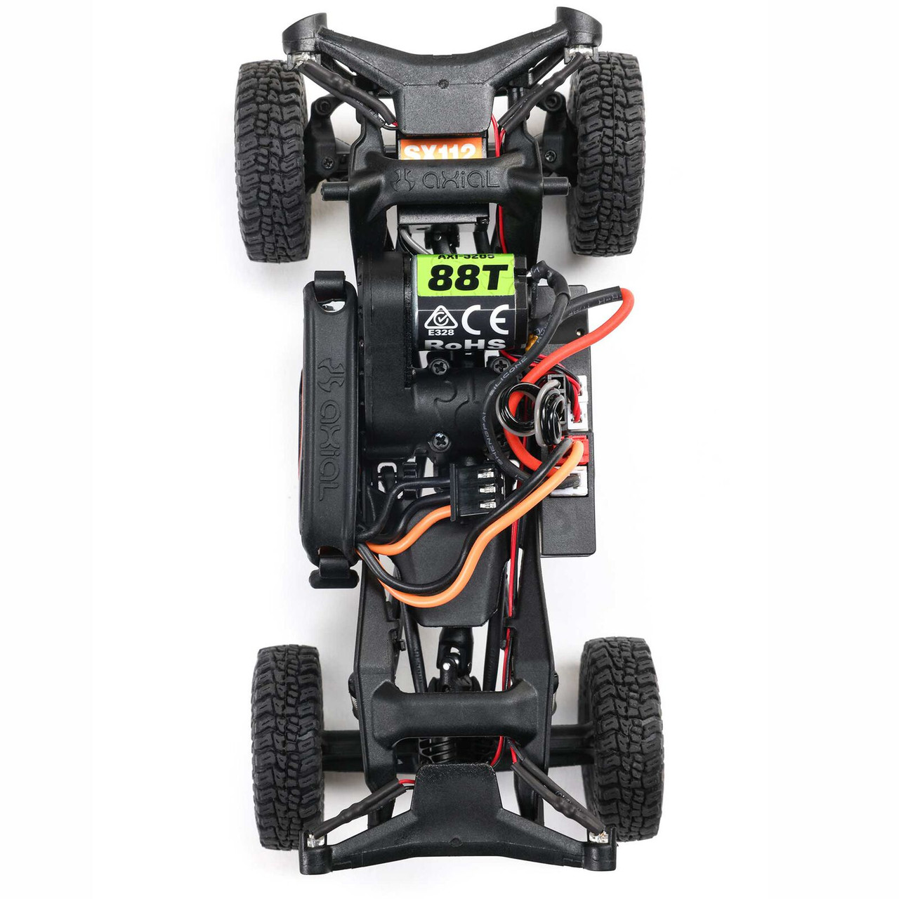 Axial 1/30 SCX30 Ford Bronco 4X4 RTR Brushed Rock Crawler (Battery & Charger Included), Gray