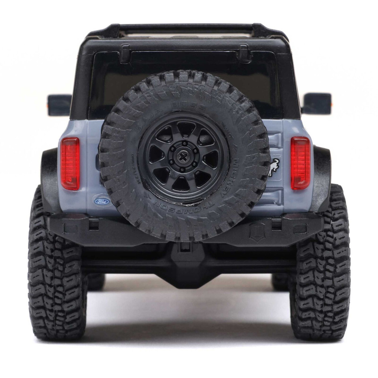 Axial 1/30 SCX30 Ford Bronco 4X4 RTR Brushed Rock Crawler (Battery & Charger Included), Gray