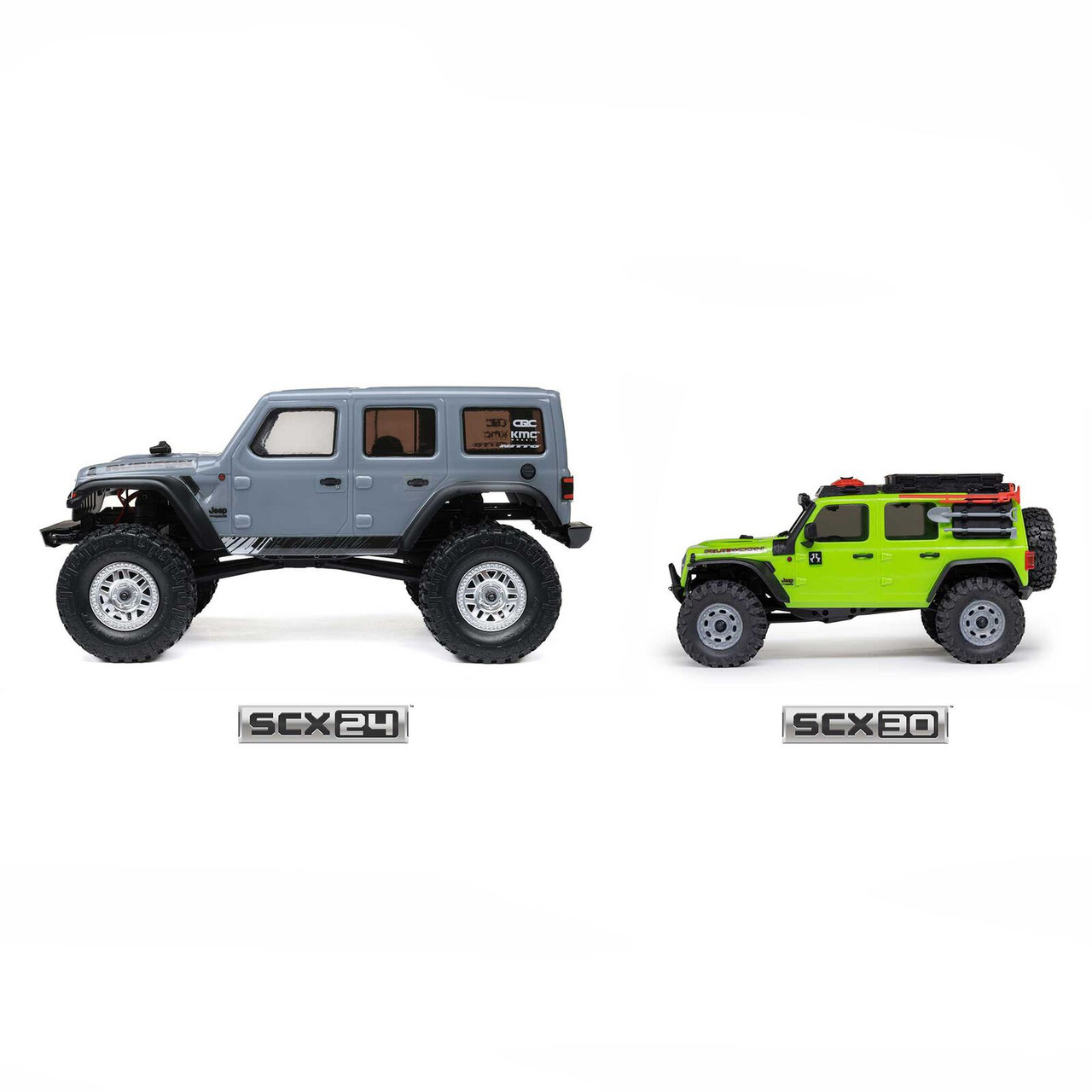 Axial 1/30 SCX30 Jeep Wrangler JLU 4X4 RTR Brushed Rock Crawler (Battery & Charger Included), Green