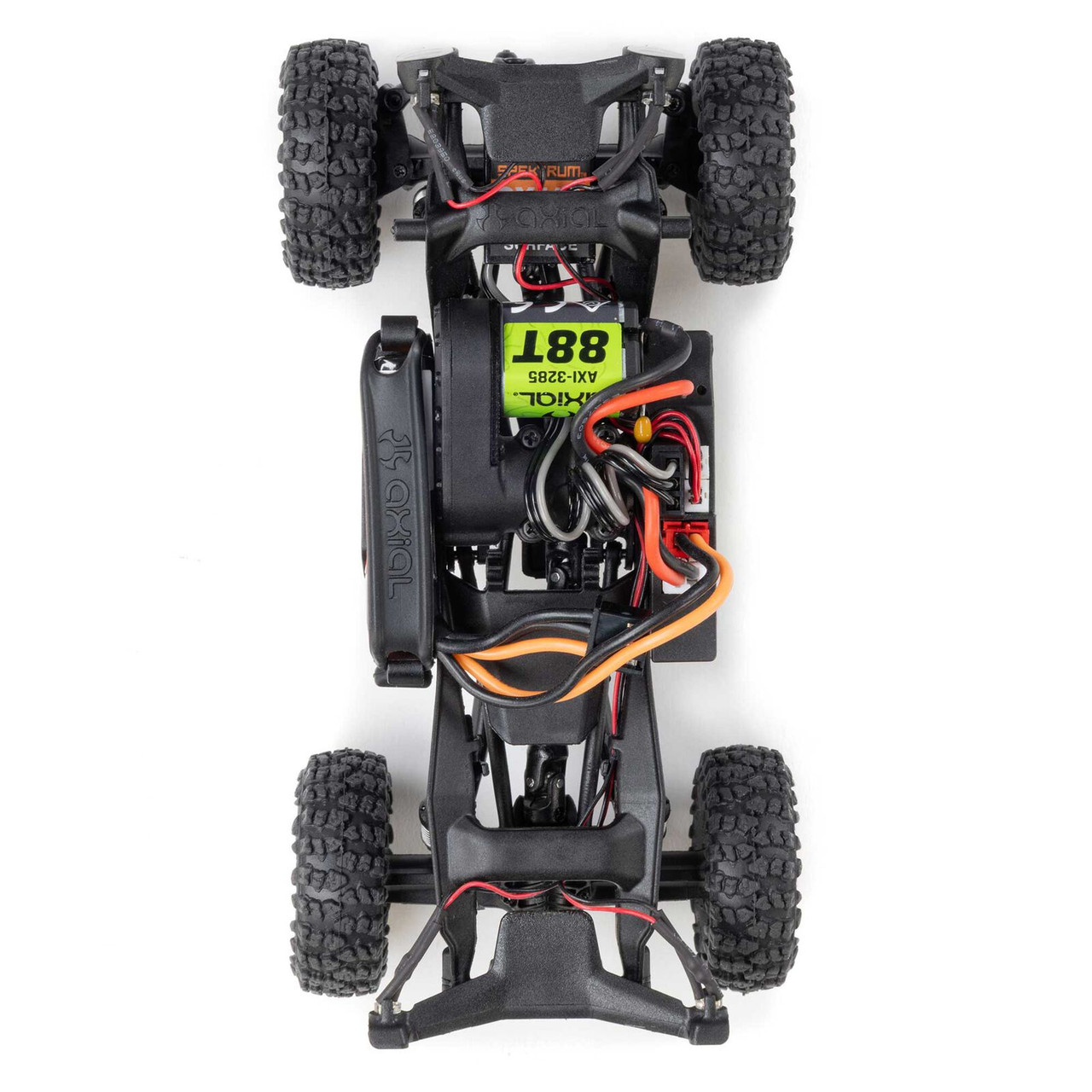 Axial 1/30 SCX30 Jeep Wrangler JLU 4X4 RTR Brushed Rock Crawler (Battery & Charger Included), Green