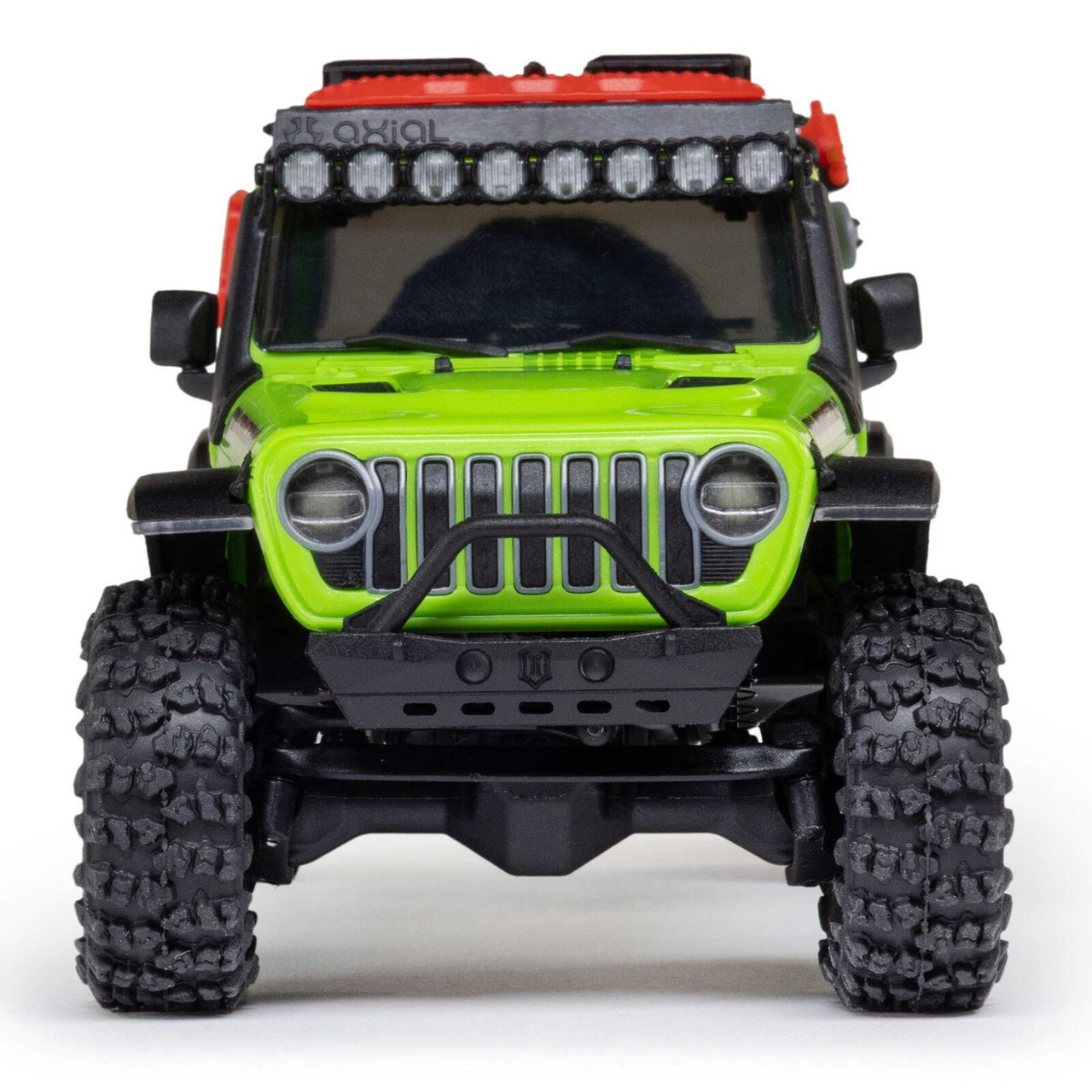 Axial 1/30 SCX30 Jeep Wrangler JLU 4X4 RTR Brushed Rock Crawler (Battery & Charger Included), Green