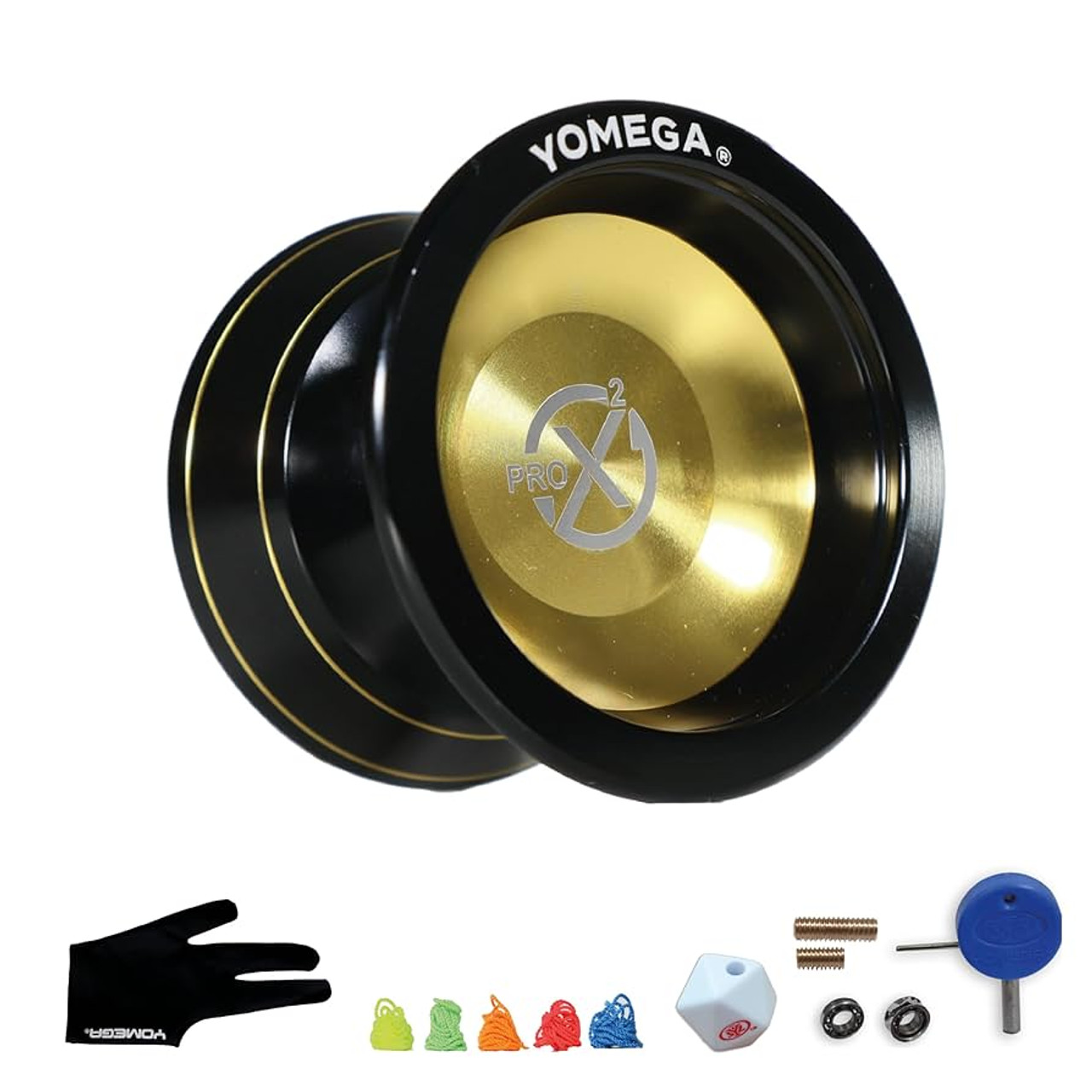  Yomega 8503B Pro x2 Gold– Pro Level Aluminum Yoyo