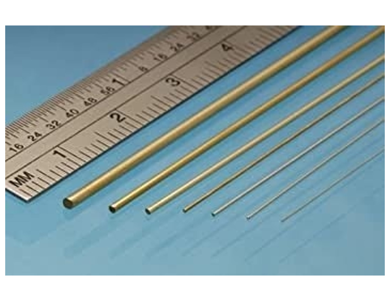 Albion Alloys BW04 Brass Rod 0.4 mm 10pcs Albion Alloys BW04 Brass Rod 0.4 mm 10pcs