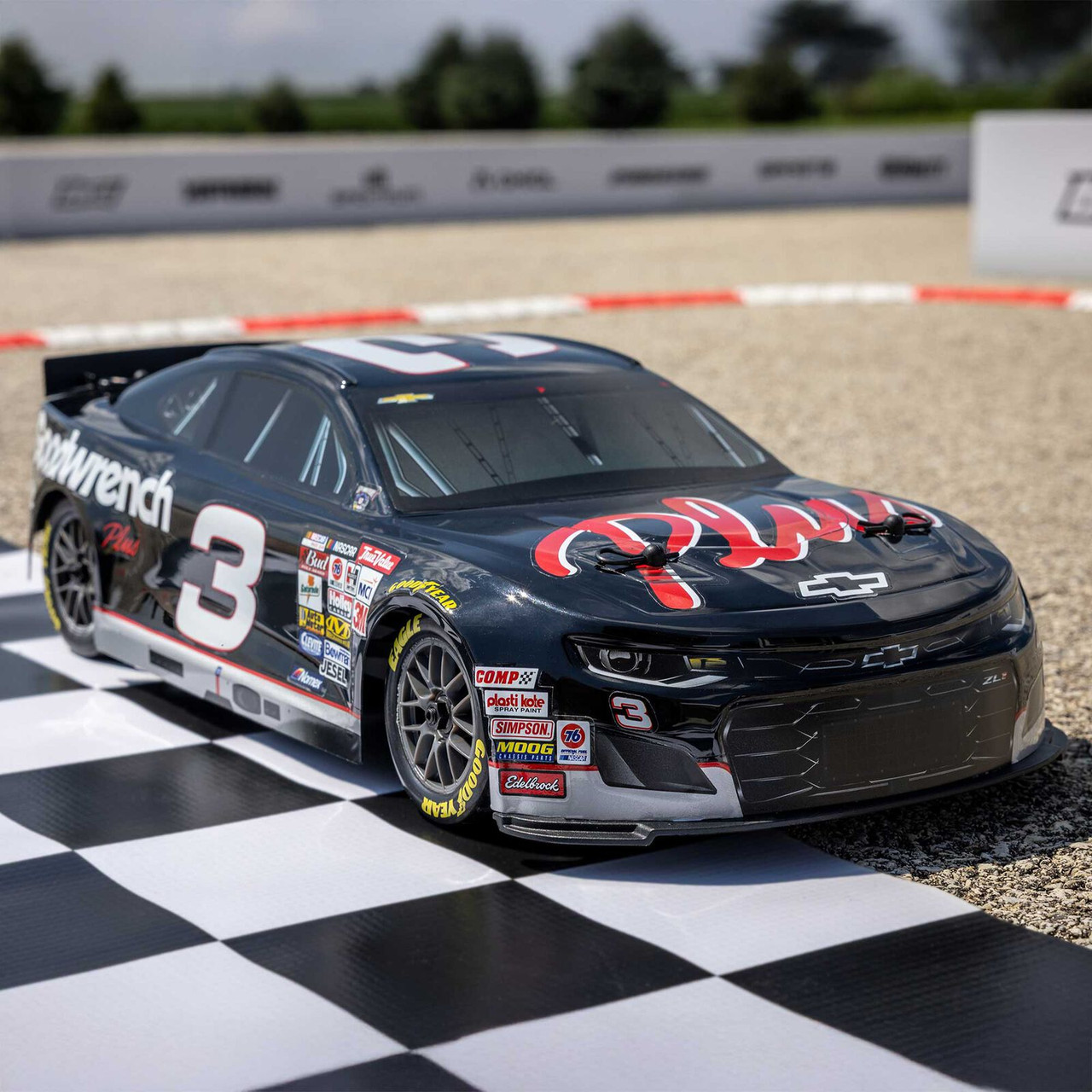 1/12 Losi NASCAR RCR No. 3 GM Goodwrench