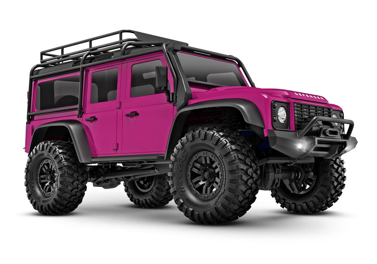 Traxxas TRX-4M 1/18 Scale Land Rover Defender RTR, Pink - Small