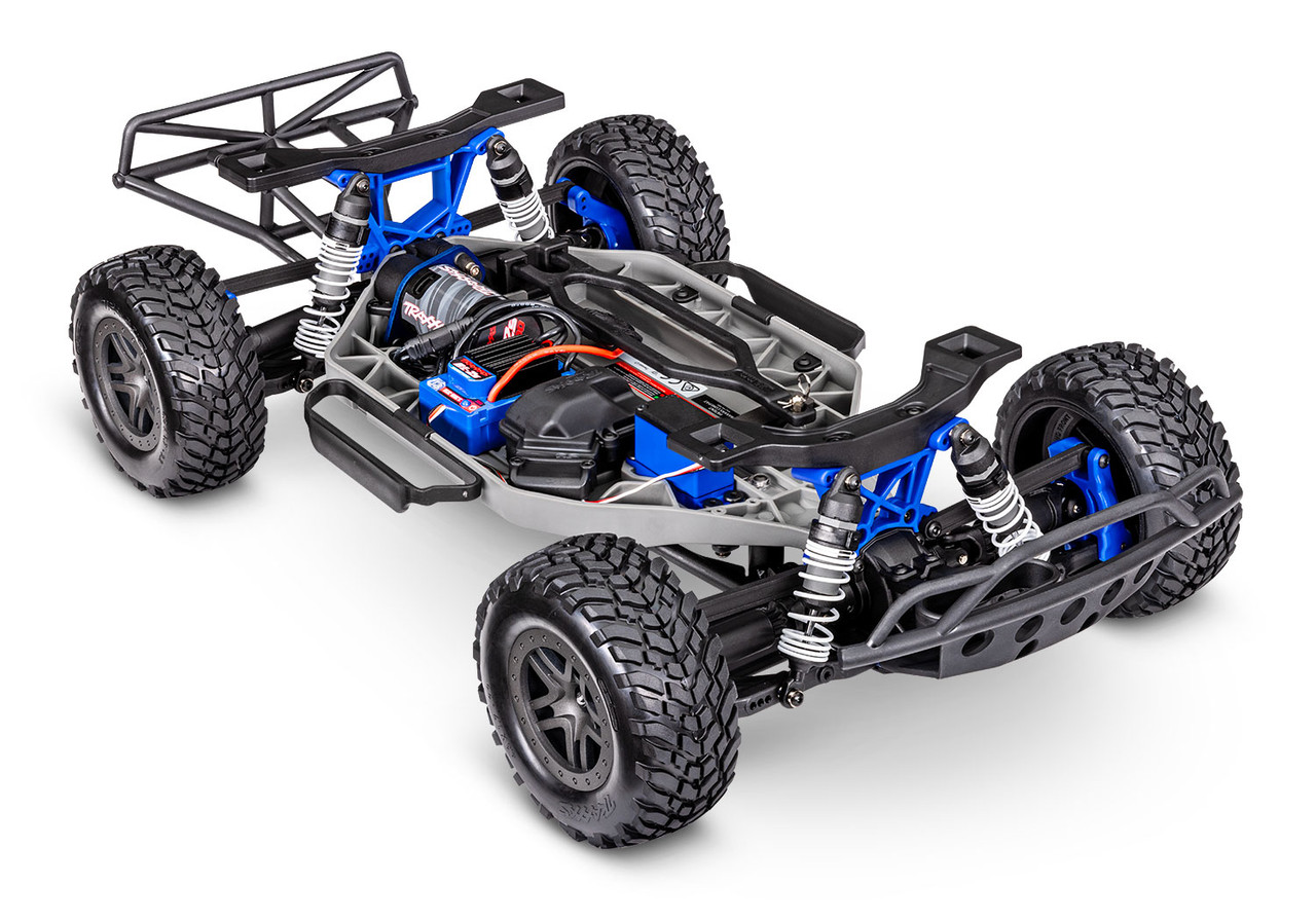 Traxxas 68154-4-FOX Slash 4X4 Brushless: 1/10 Scale 4WD Short Course Truck, FOX