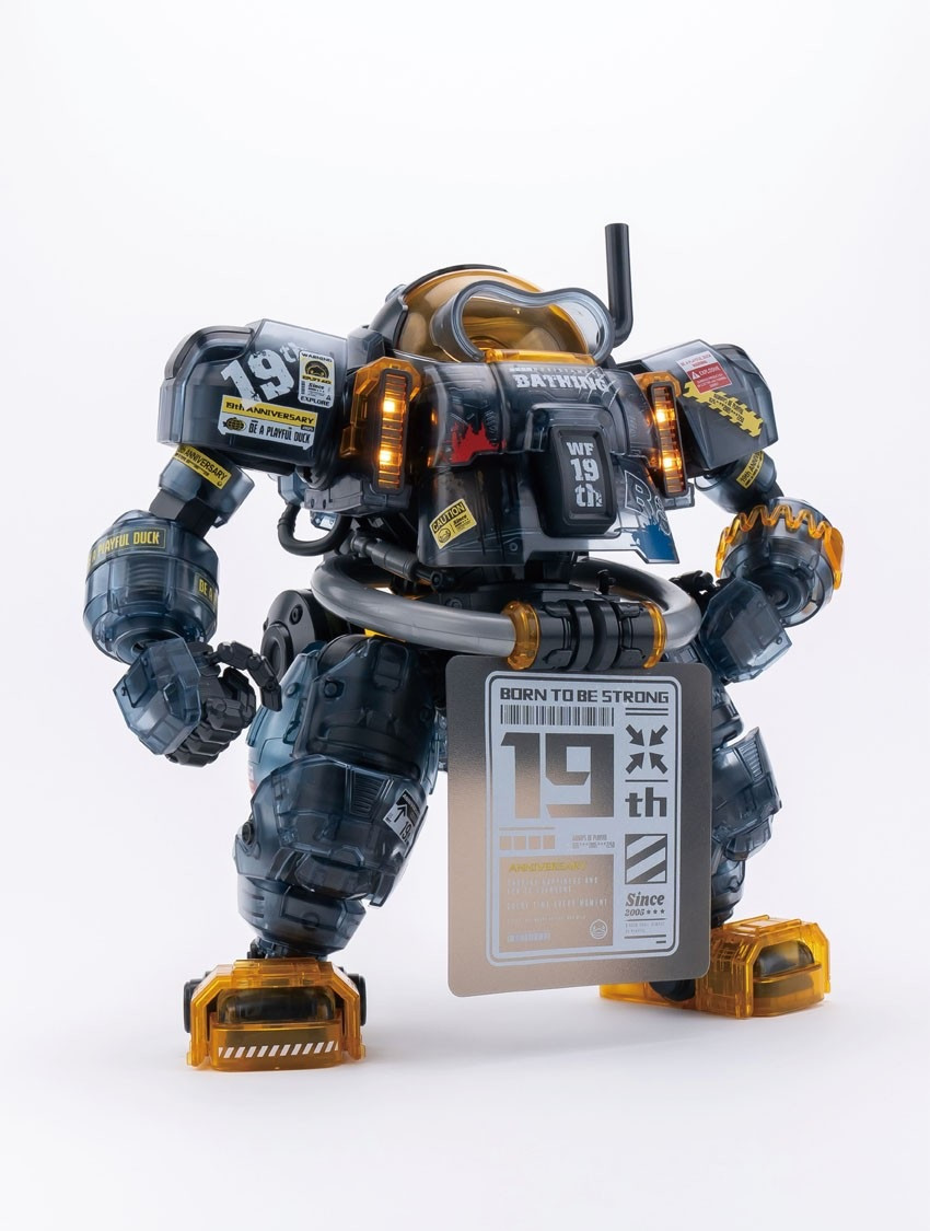 Eastern Model 83368000 SHENGGE SOSKILL x ULTRA EGG SpaDuck 19th Anniversary Black Samurai Limited Edition Plastic Model Kit "Newest Mecha"