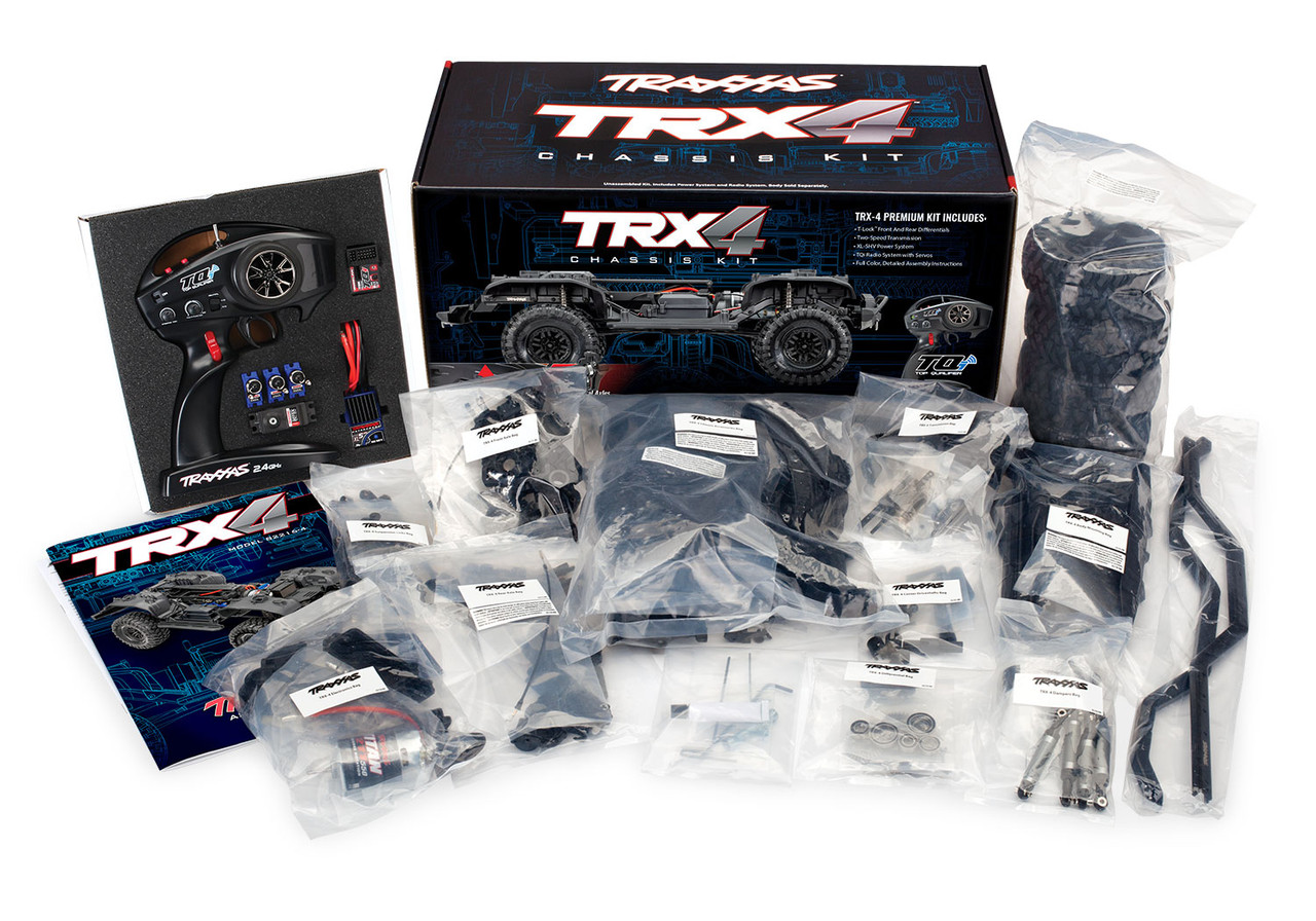 Traxxas 82216-4 TRX-4 Crawler Kit, Clipless - Small Addictions RC