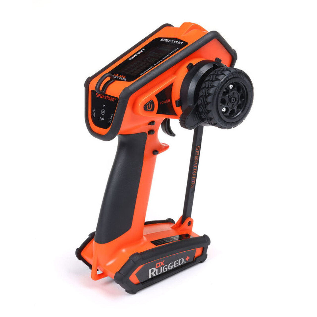 Spektrum 6220O DX Rugged+ 12-Channel DSMR+ Transmitter, Orange